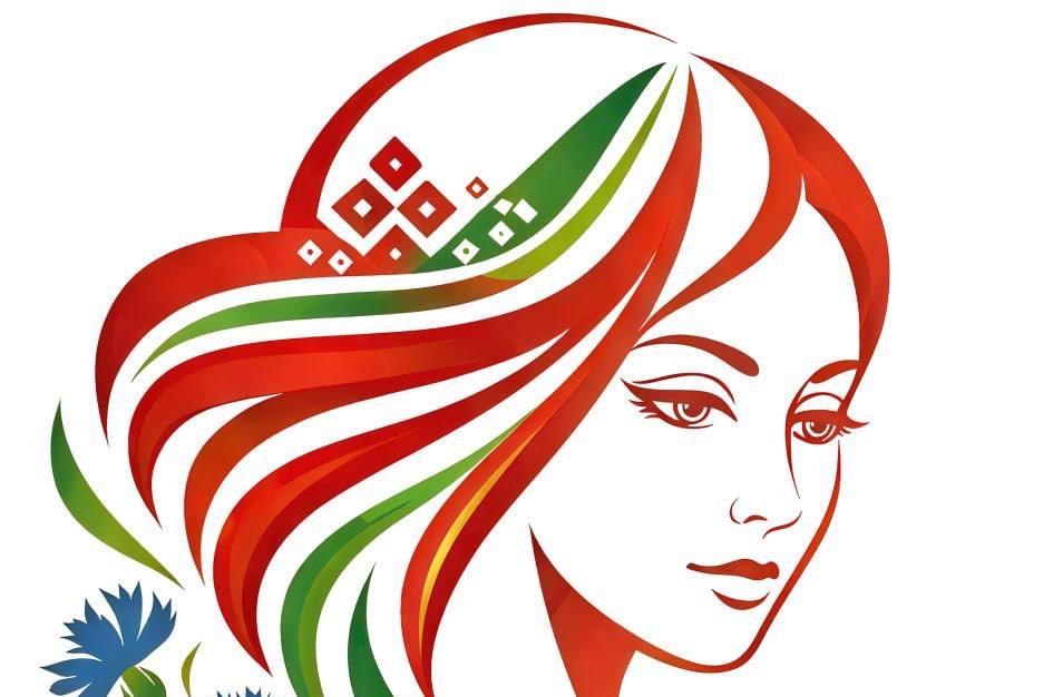 Логотип Года белорусской женщины